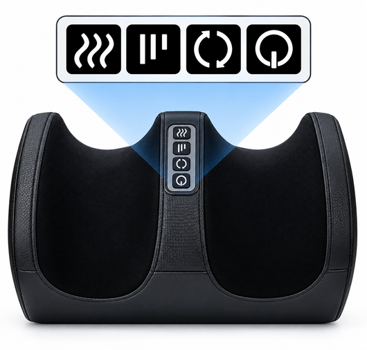 Elvoria™ 3-in-1 foot massager heating heat, vibration and depth relief